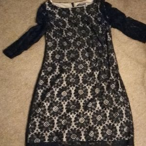 Jessica Howard SZ 12  black lace dress